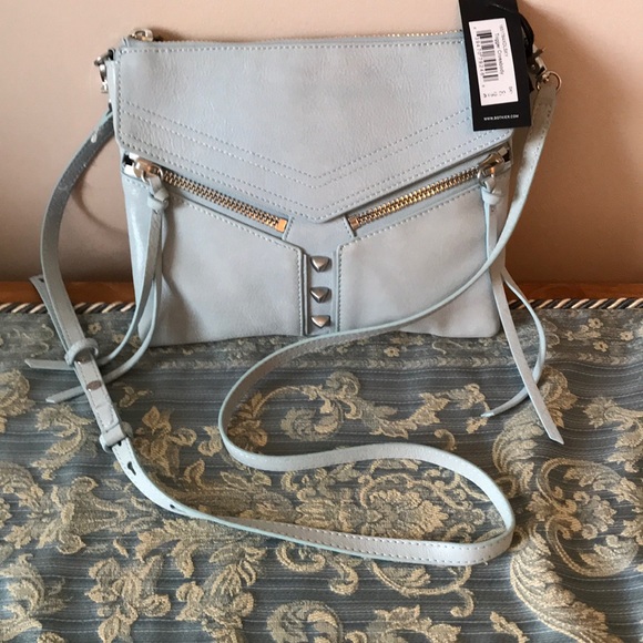Botkier Handbags - BOTKIER BLUE GENUINE LEATHER CROSSBODY 198.00 NWT